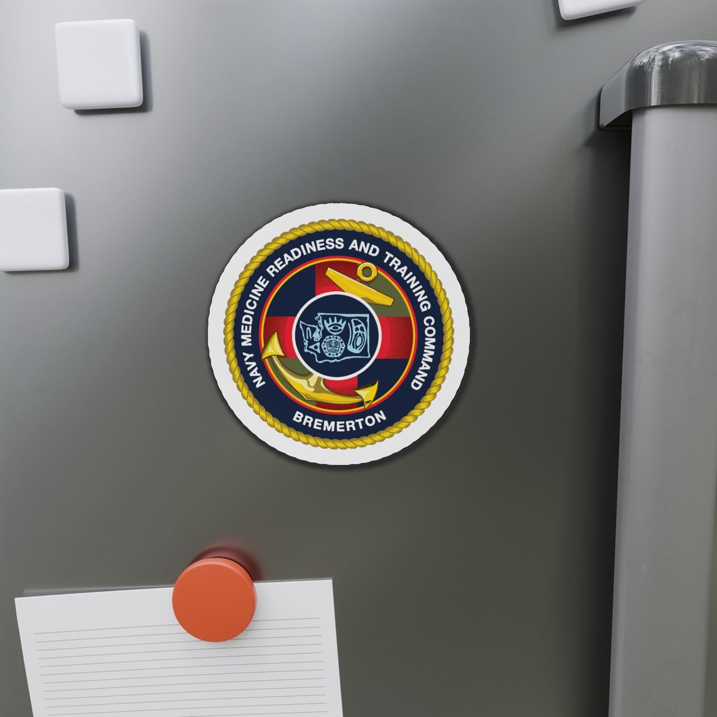 Navy Medicine Readiness and Training Command Bremerton (U.S. Navy) Die-Cut Magnet-The Sticker Space