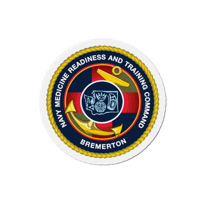 Navy Medicine Readiness and Training Command Bremerton (U.S. Navy) Die-Cut Magnet-2" x 2"-The Sticker Space