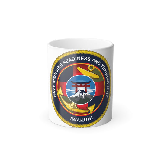 Navy Medicine Readiness and Training Unit Iwakuni (U.S. Navy) Color Changing Mug 11oz-11oz-The Sticker Space
