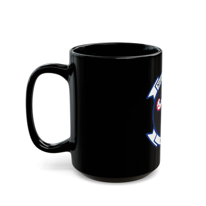 Navy Nightdippers HSC 5 (U.S. Navy) Black Coffee Mug-The Sticker Space