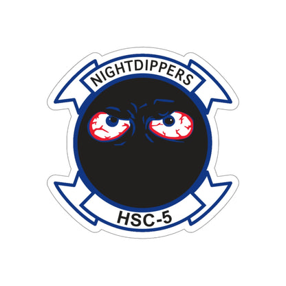 Navy Nightdippers HSC 5 (U.S. Navy) STICKER Vinyl Die-Cut Decal-4 Inch-The Sticker Space