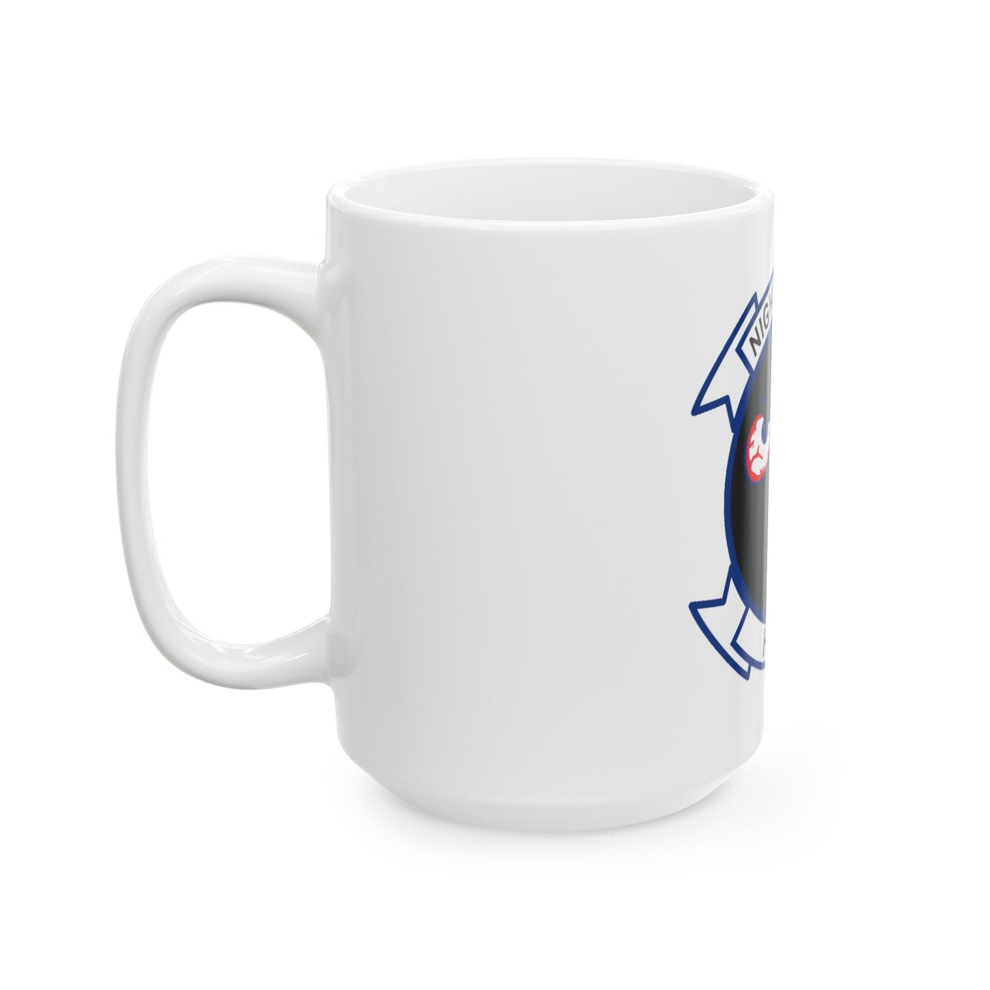 Navy Nightdippers HSC 5 (U.S. Navy) White Coffee Mug-The Sticker Space