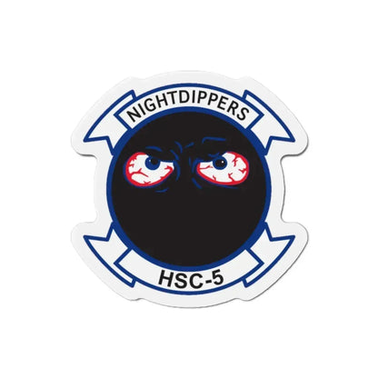 Navy Nightdippers HSC 5 (U.S. Navy) Refrigerator Magnet 2 Inch - The Sticker Space