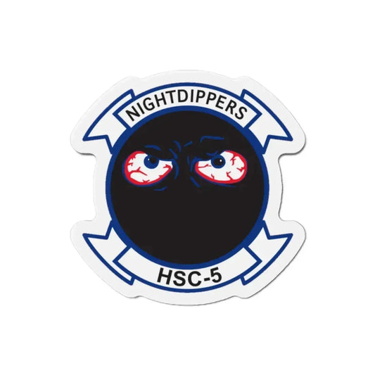 Navy Nightdippers HSC 5 (U.S. Navy) Refrigerator Magnet 2 Inch - The Sticker Space