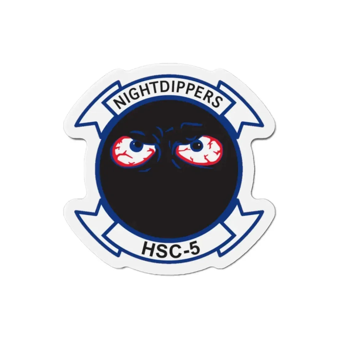 Navy Nightdippers HSC 5 (U.S. Navy) Refrigerator Magnet - The Sticker Space