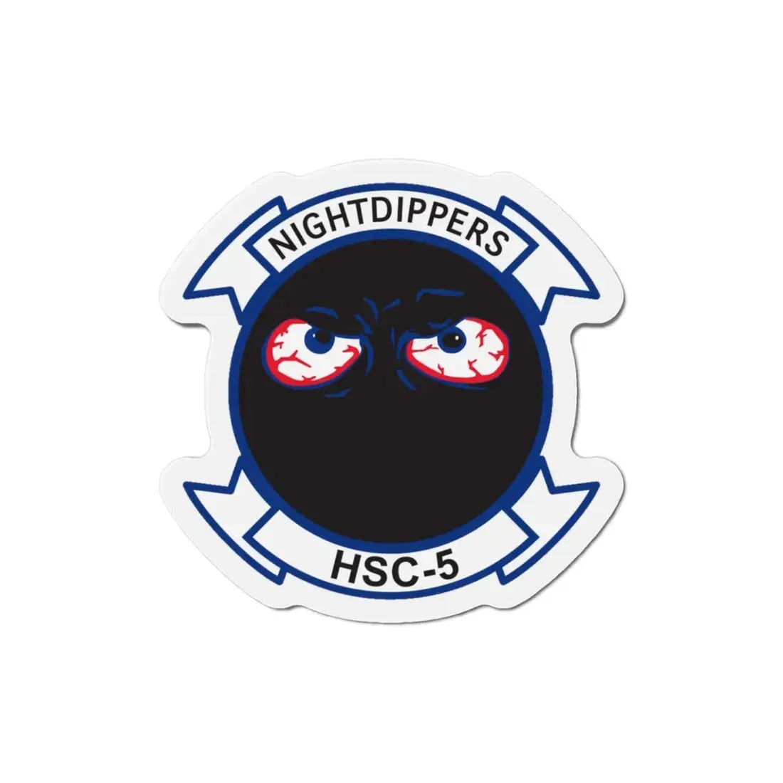Navy Nightdippers HSC 5 (U.S. Navy) Refrigerator Magnet - The Sticker Space