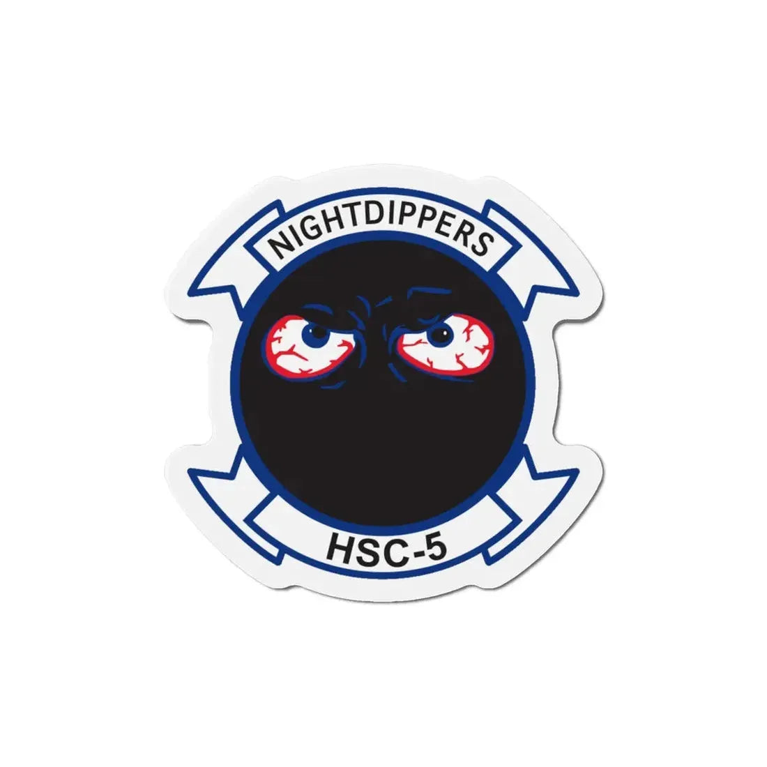 Navy Nightdippers HSC 5 (U.S. Navy) Refrigerator Magnet - The Sticker Space