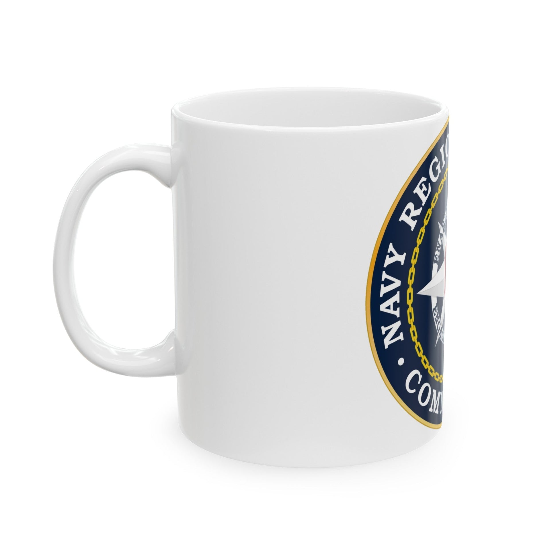 Navy Region Southeast (U.S. Navy) White Coffee Mug-The Sticker Space