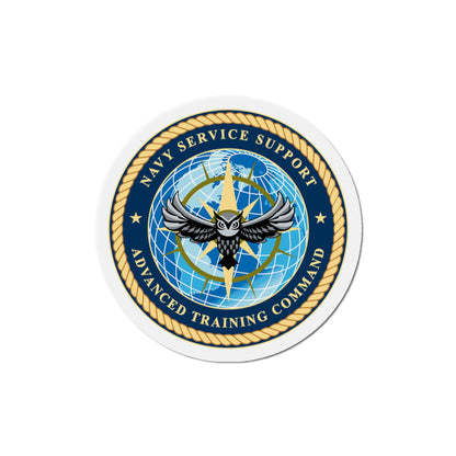 Navy Service Support Advanced Training Command San Diego (U.S. Navy) Die-Cut Magnet-6 × 6"-The Sticker Space