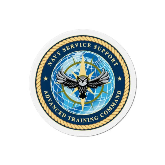 Navy Service Support Advanced Training Command San Diego (U.S. Navy) Refrigerator Magnet 2 Inch - The Sticker Space