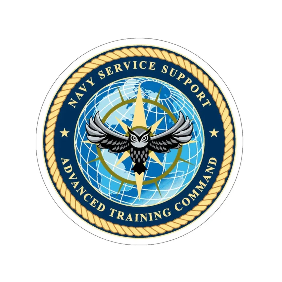 Navy Service Support Advanced Training Command San Diego (U.S. Navy) STICKER Vinyl Die-Cut Decal - The Sticker Space