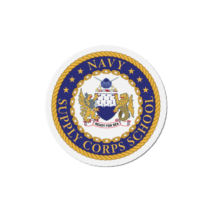 Navy Supply Corps School (U.S. Navy) Die-Cut Magnet-The Sticker Space