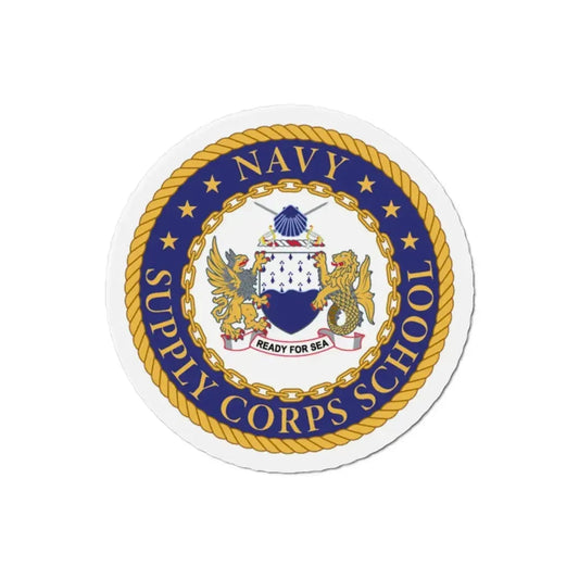 Navy Supply Corps School (U.S. Navy) Refrigerator Magnet 2 Inch - The Sticker Space