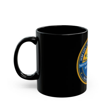 Navy Talent Acquisition Group SW (U.S. Navy) Black Coffee Mug-The Sticker Space