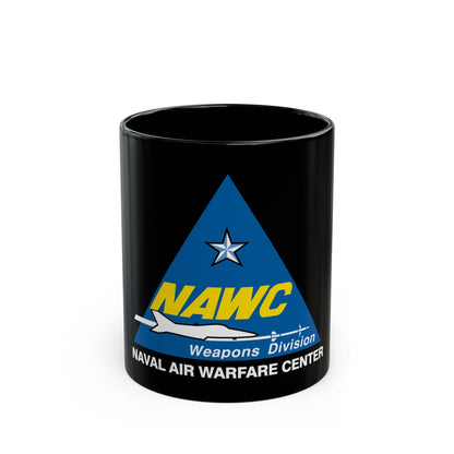 NAWCWD Naval Air Warfare Center Weapons Division (U.S. Navy) Black Coffee Mug-11oz-The Sticker Space