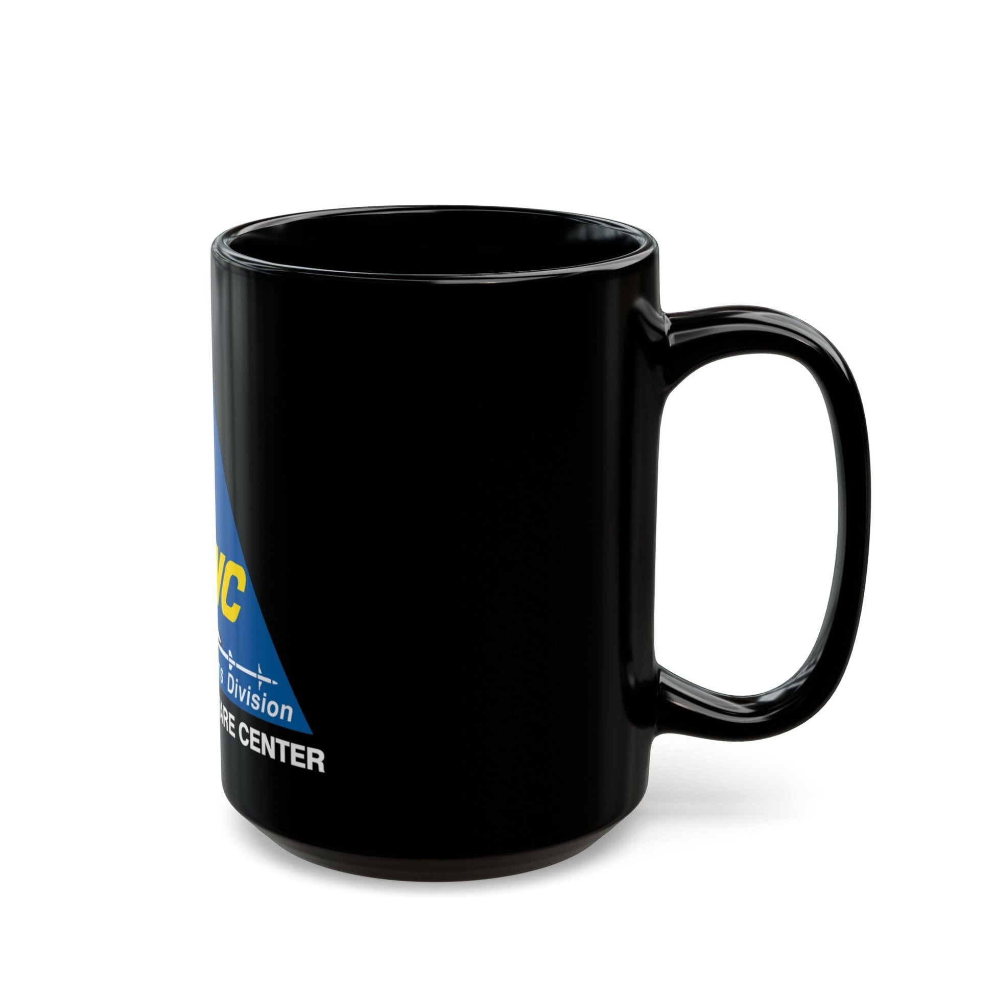 NAWCWD Naval Air Warfare Center Weapons Division (U.S. Navy) Black Coffee Mug-The Sticker Space