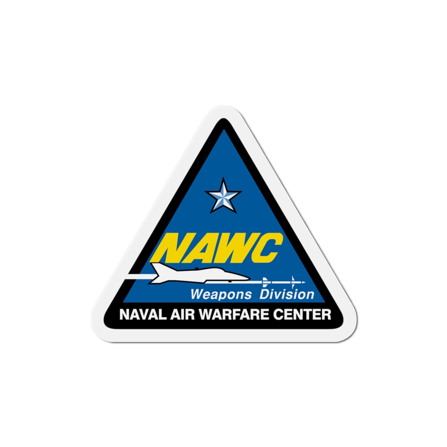 NAWCWD Naval Air Warfare Center Weapons Division (U.S. Navy) Die-Cut Magnet-5" x 5"-The Sticker Space