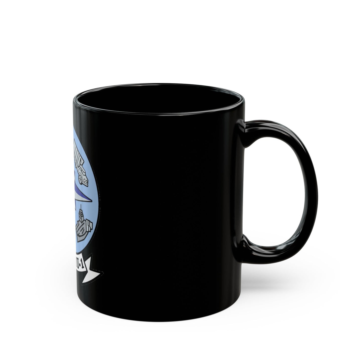 NAWMU 1 (U.S. Navy) Black Coffee Mug-The Sticker Space