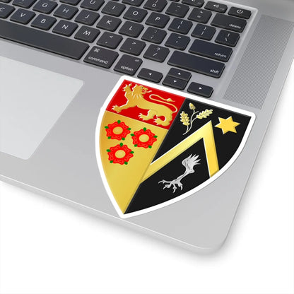 Nazareth wapen (Belgium) (Coat of Arms) STICKER Vinyl Kiss-Cut Decal - The Sticker Space