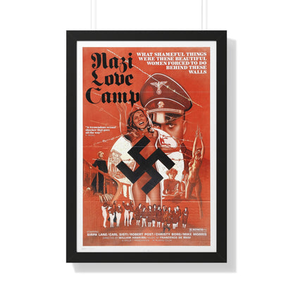 NAZI LOVE CAMP 27 1977 - Framed Movie Poster-20" x 30"-The Sticker Space