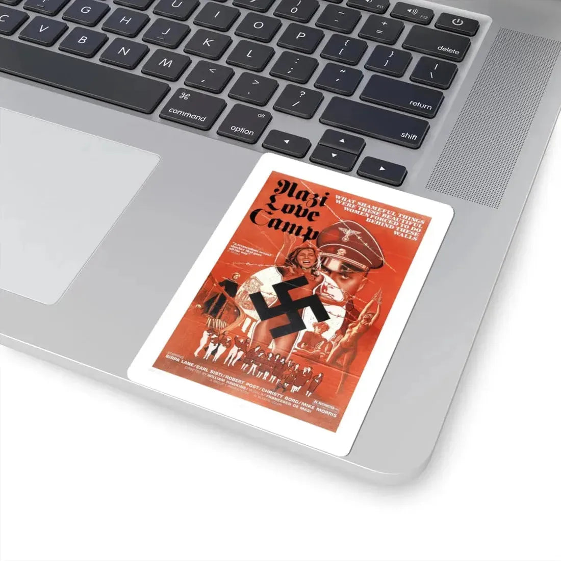 NAZI LOVE CAMP 27 1977 Movie Poster - STICKER Vinyl Kiss-Cut Decal - The Sticker Space
