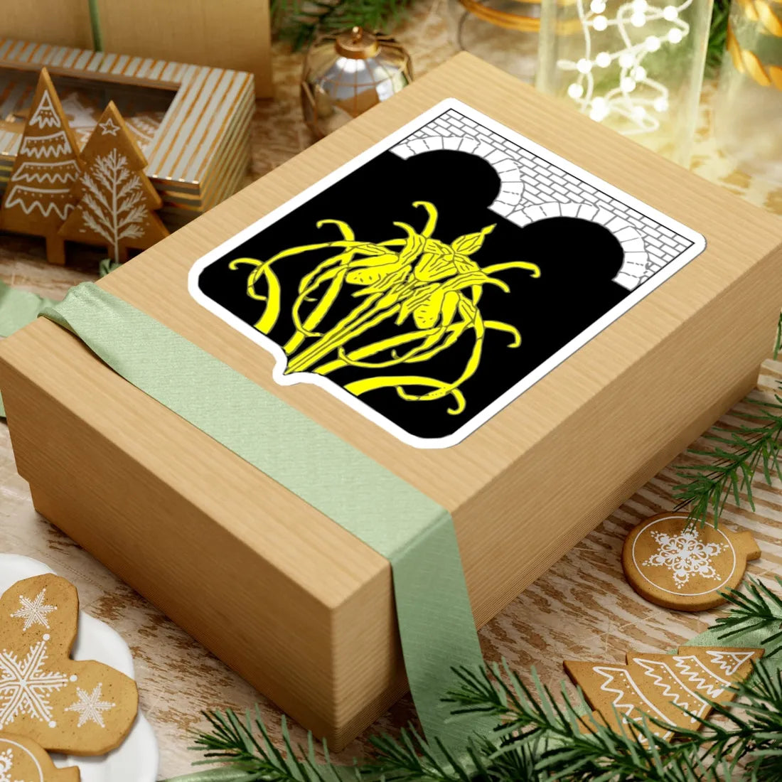 Naziya gerb (Russia) (Coat of Arms) STICKER Vinyl Kiss-Cut Decal - The Sticker Space