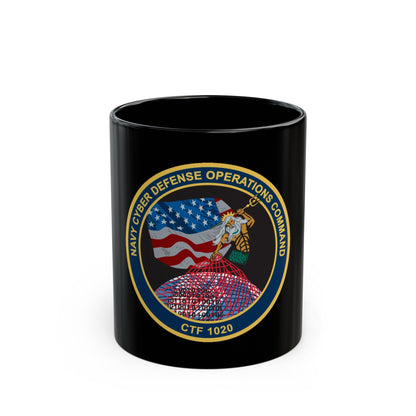 NCDOC CPOA CTF 1020 (U.S. Navy) Black Coffee Mug-11oz-The Sticker Space