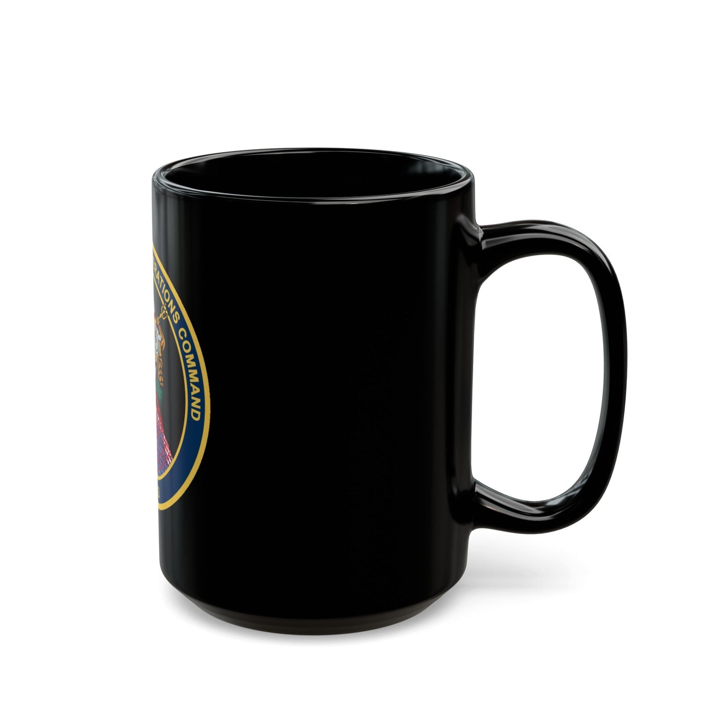 NCDOC CPOA CTF 1020 (U.S. Navy) Black Coffee Mug-The Sticker Space