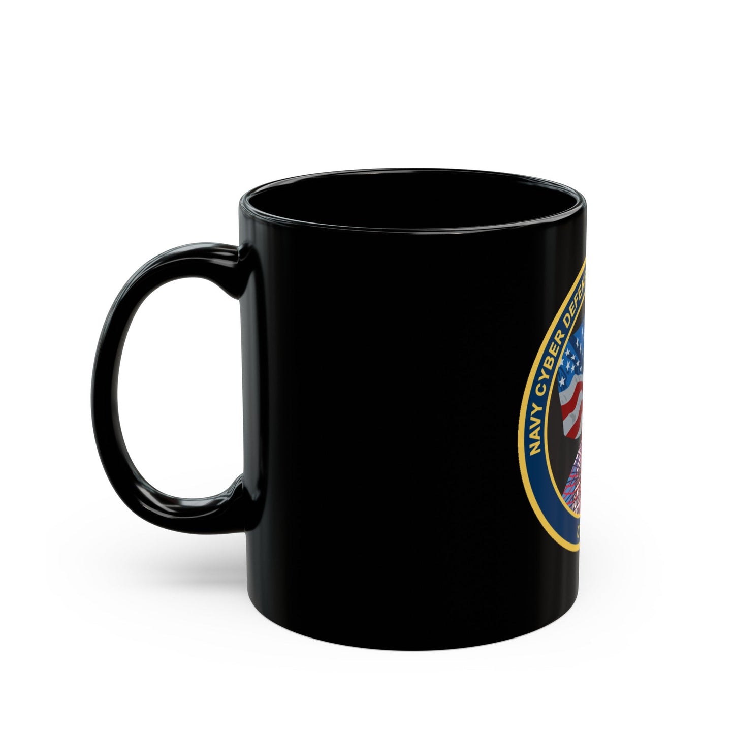 NCDOC CPOA CTF 1020 (U.S. Navy) Black Coffee Mug-The Sticker Space