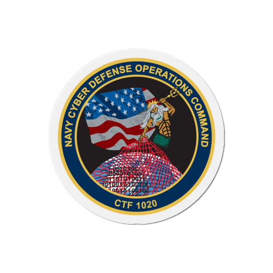 NCDOC CPOA CTF 1020 (U.S. Navy) Die-Cut Magnet-2" x 2"-The Sticker Space