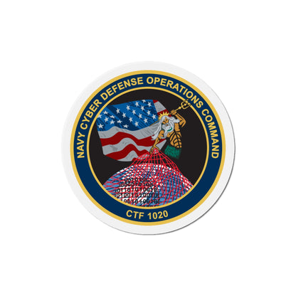 NCDOC CPOA CTF 1020 (U.S. Navy) Die-Cut Magnet-5" x 5"-The Sticker Space