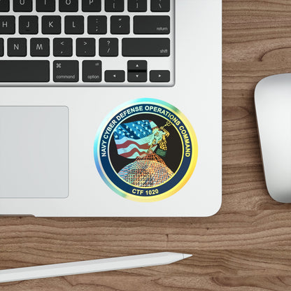 NCDOC CPOA CTF 1020 (U.S. Navy) Holographic STICKER Die-Cut Vinyl Decal-The Sticker Space