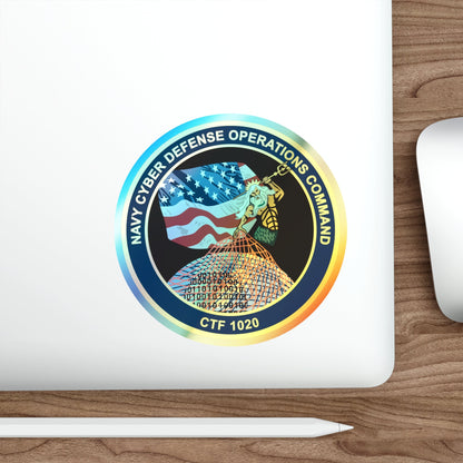 NCDOC CPOA CTF 1020 (U.S. Navy) Holographic STICKER Die-Cut Vinyl Decal-The Sticker Space