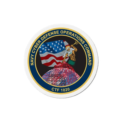 NCDOC CPOA CTF 1020 (U.S. Navy) Refrigerator Magnet 3 Inch - The Sticker Space