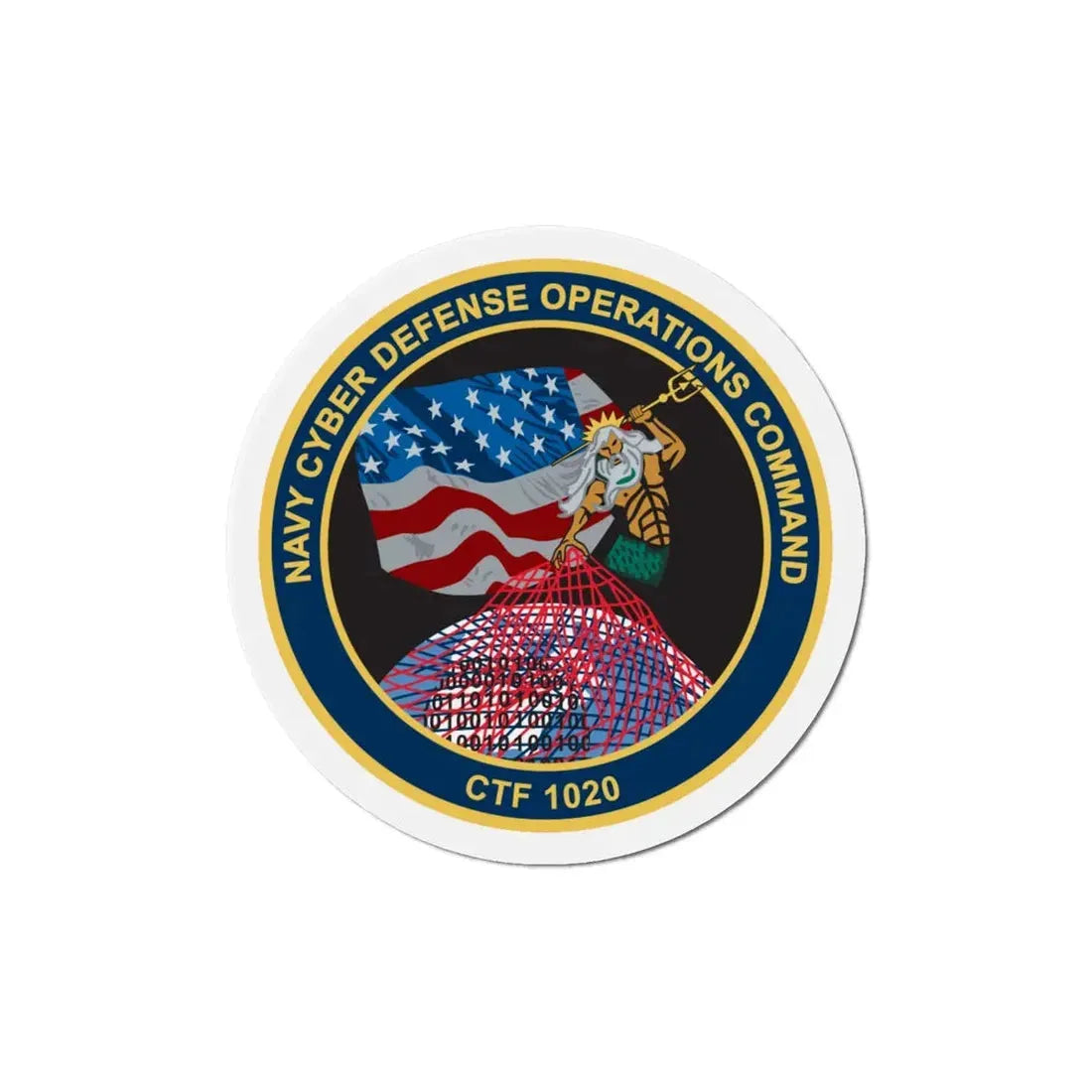 NCDOC CPOA CTF 1020 (U.S. Navy) Refrigerator Magnet - The Sticker Space