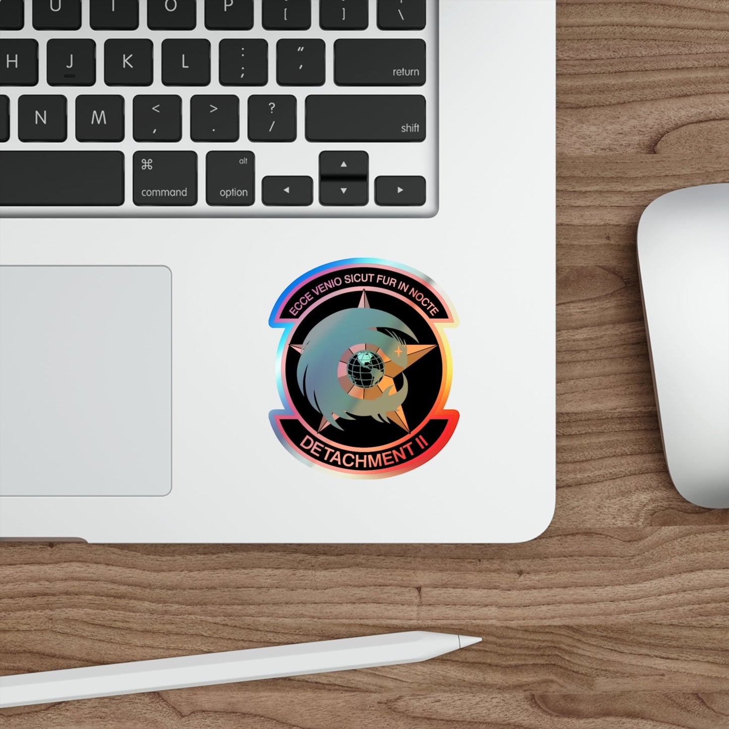 NCOIC Detachment 2 (U.S. Air Force) Holographic STICKER Die-Cut Vinyl Decal-The Sticker Space