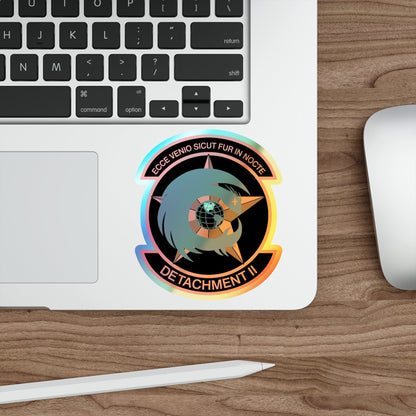 NCOIC Detachment 2 (U.S. Air Force) Holographic STICKER Die-Cut Vinyl Decal-The Sticker Space