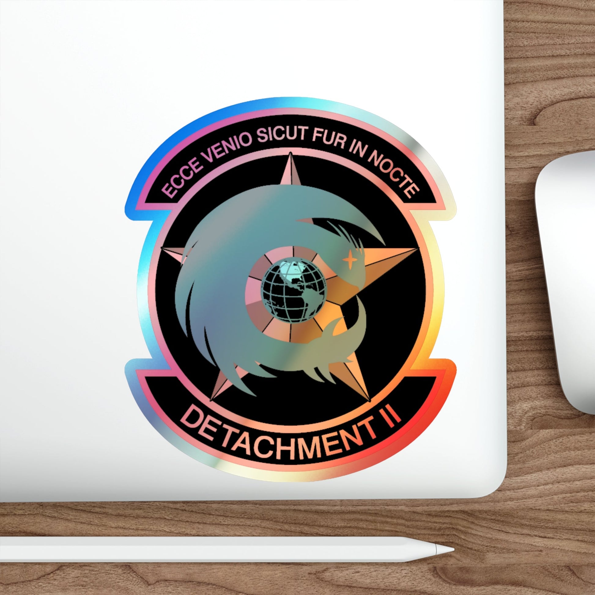 NCOIC Detachment 2 (U.S. Air Force) Holographic STICKER Die-Cut Vinyl Decal-The Sticker Space