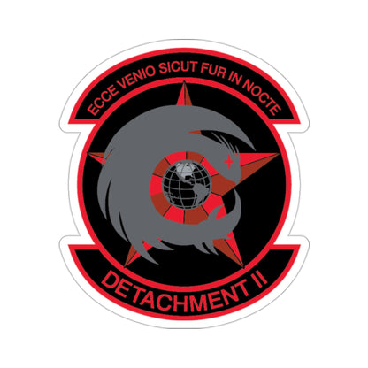 NCOIC Detachment 2 (U.S. Air Force) STICKER Vinyl Die-Cut Decal-2 Inch-The Sticker Space