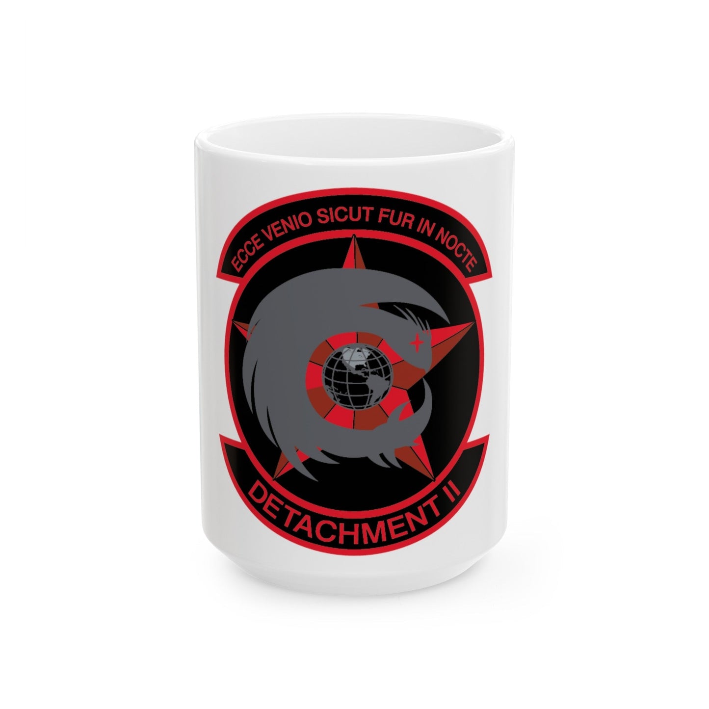 NCOIC Detachment 2 (U.S. Air Force) White Coffee Mug-15oz-The Sticker Space