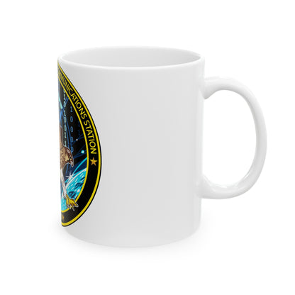 NCTS Bahrain (U.S. Navy) White Coffee Mug-The Sticker Space