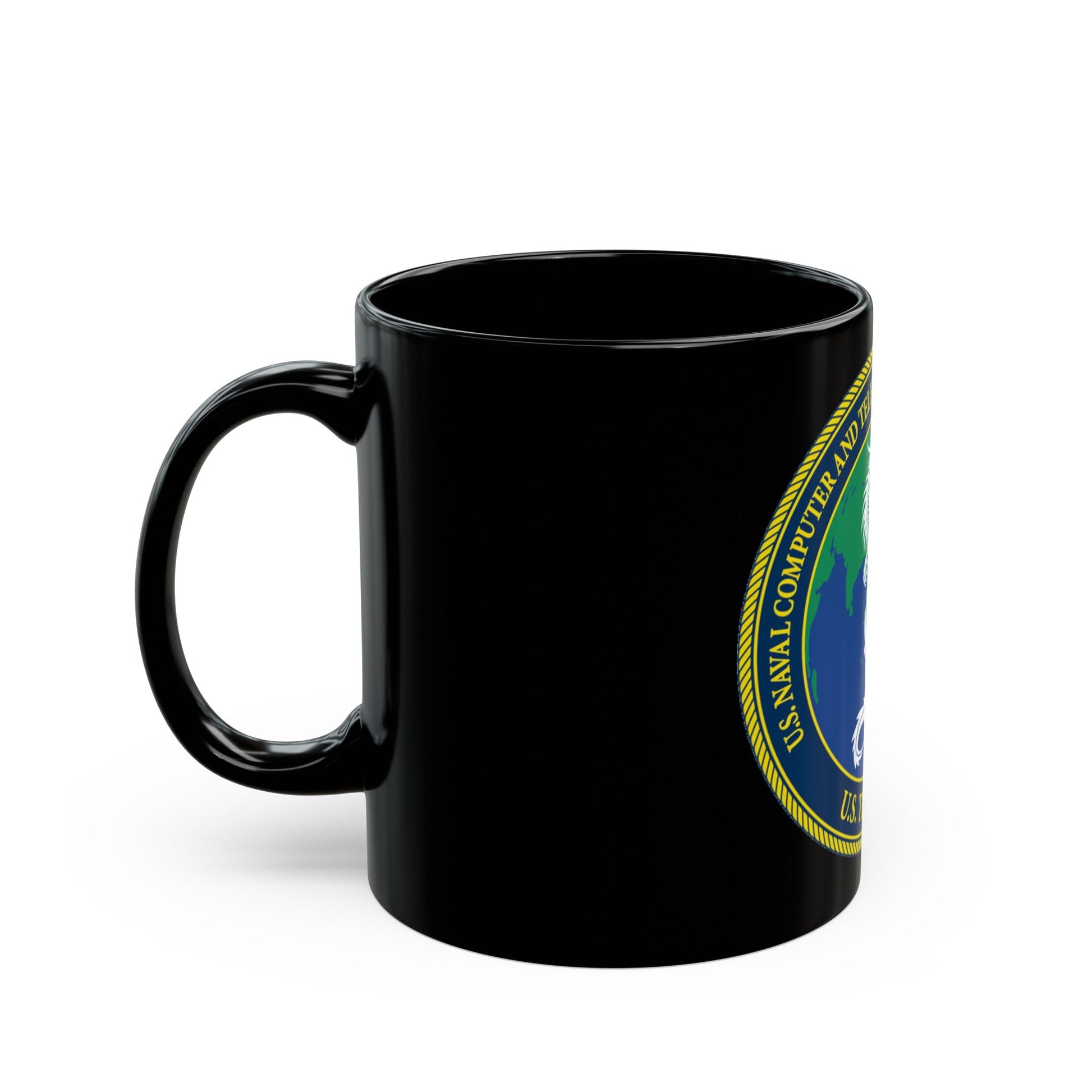 NCTS Far East (U.S. Navy) Black Coffee Mug-The Sticker Space