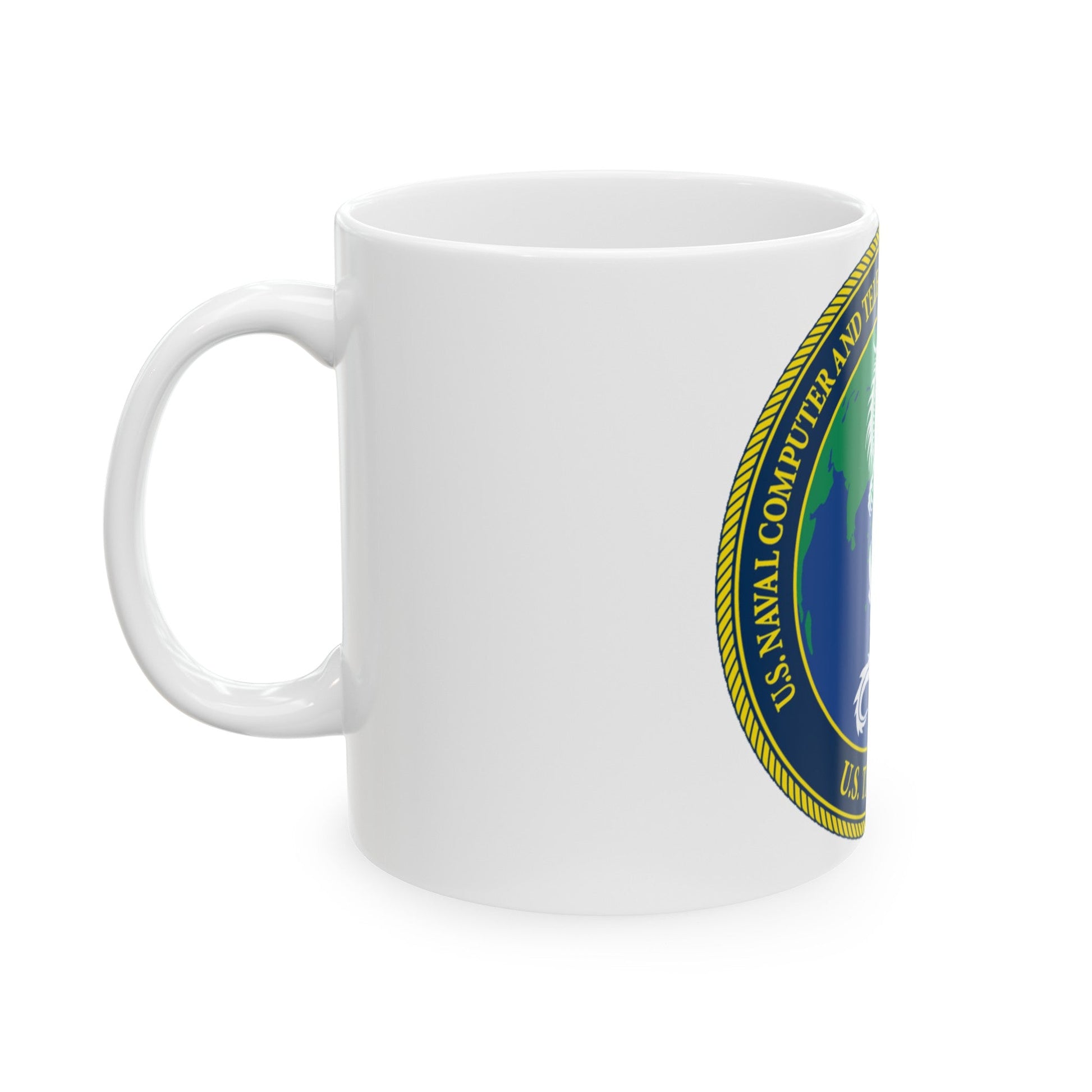 NCTS Far East (U.S. Navy) White Coffee Mug-The Sticker Space