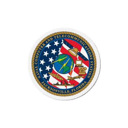 NCTS Jacksonville (U.S. Navy) Refrigerator Magnet - The Sticker Space
