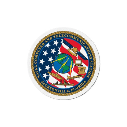 NCTS Jacksonville (U.S. Navy) Refrigerator Magnet - The Sticker Space