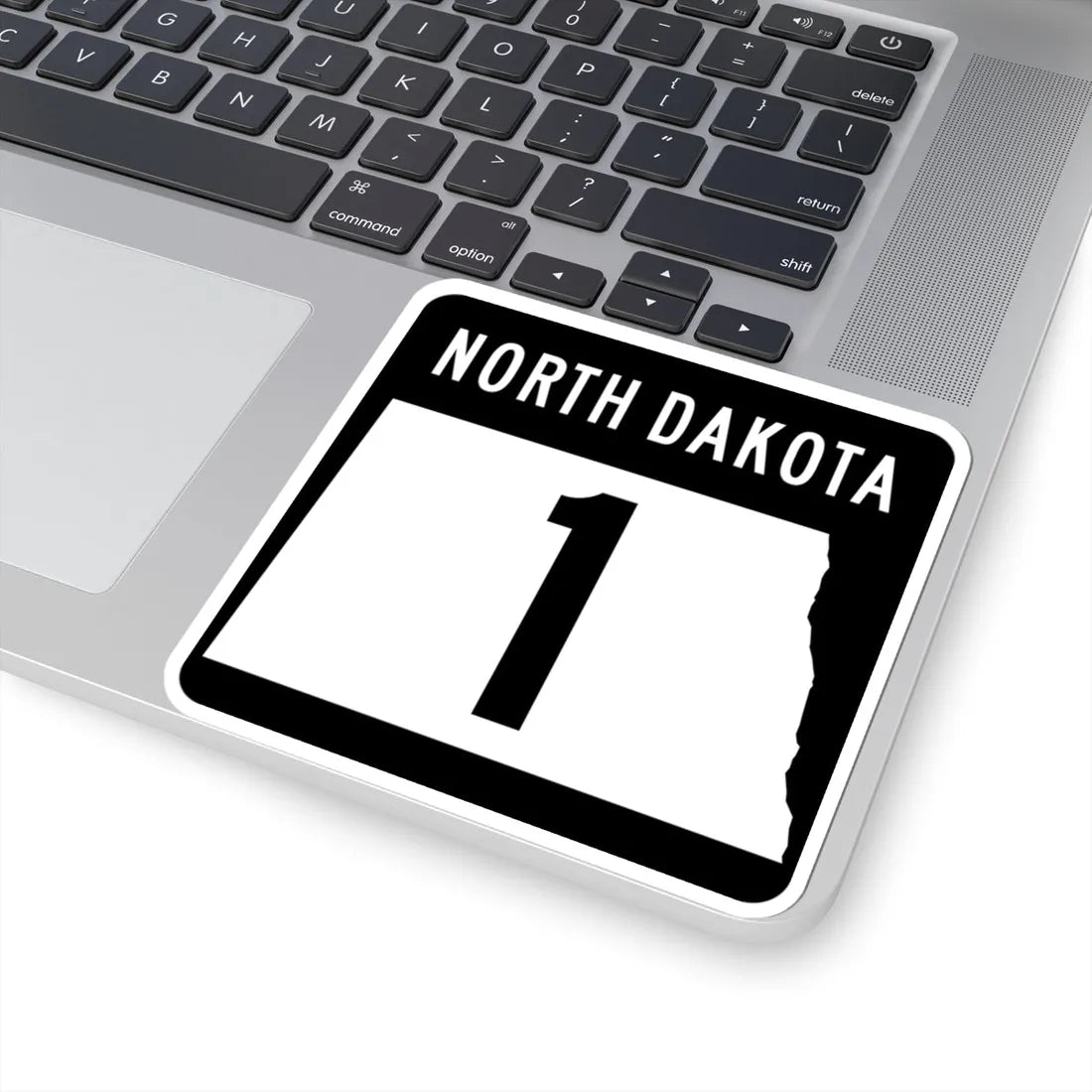 ND-1 2015 (North Dakota) (Road Sign) STICKER Vinyl Kiss-Cut Decal - The Sticker Space