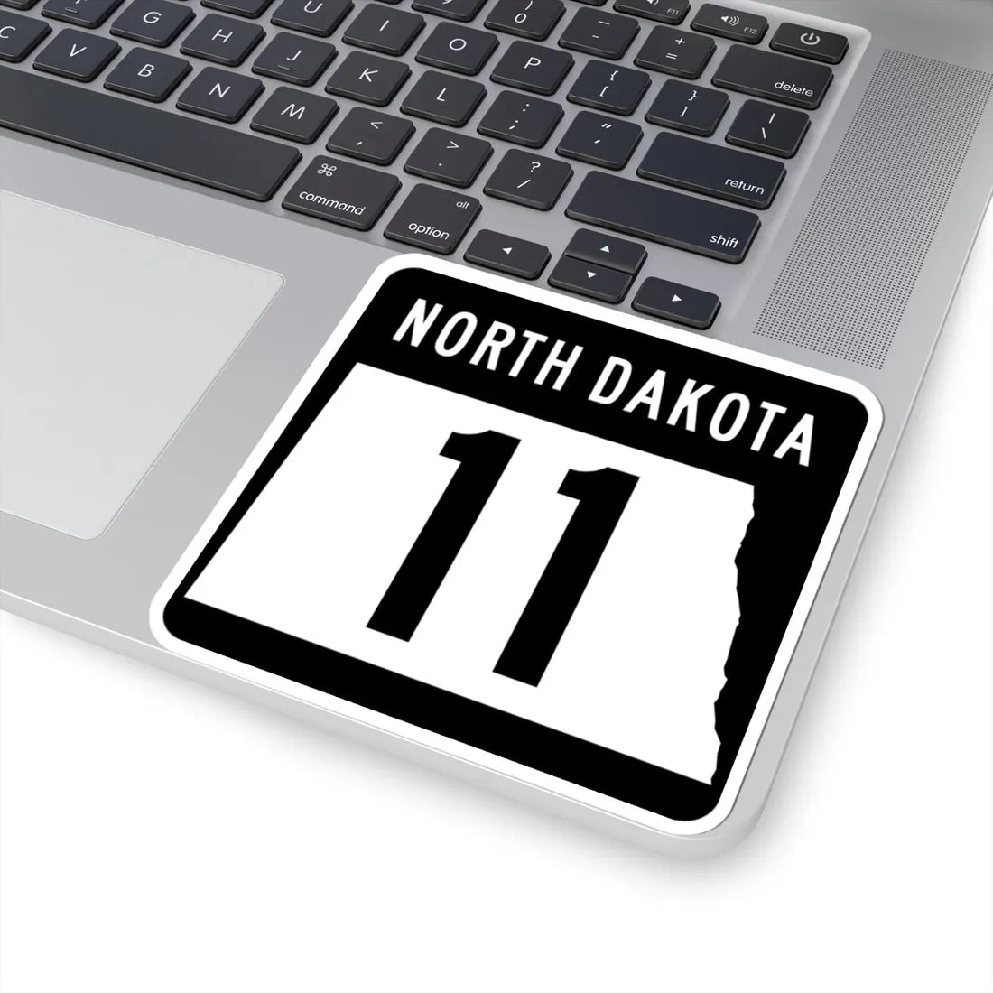 ND-11 2015 (North Dakota) (Road Sign) STICKER Vinyl Kiss-Cut Decal - The Sticker Space