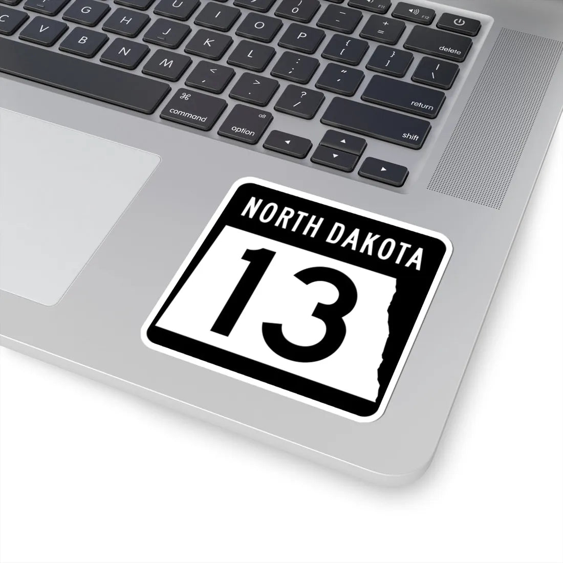 ND-13 2015 (North Dakota) (Road Sign) STICKER Vinyl Kiss-Cut Decal - The Sticker Space