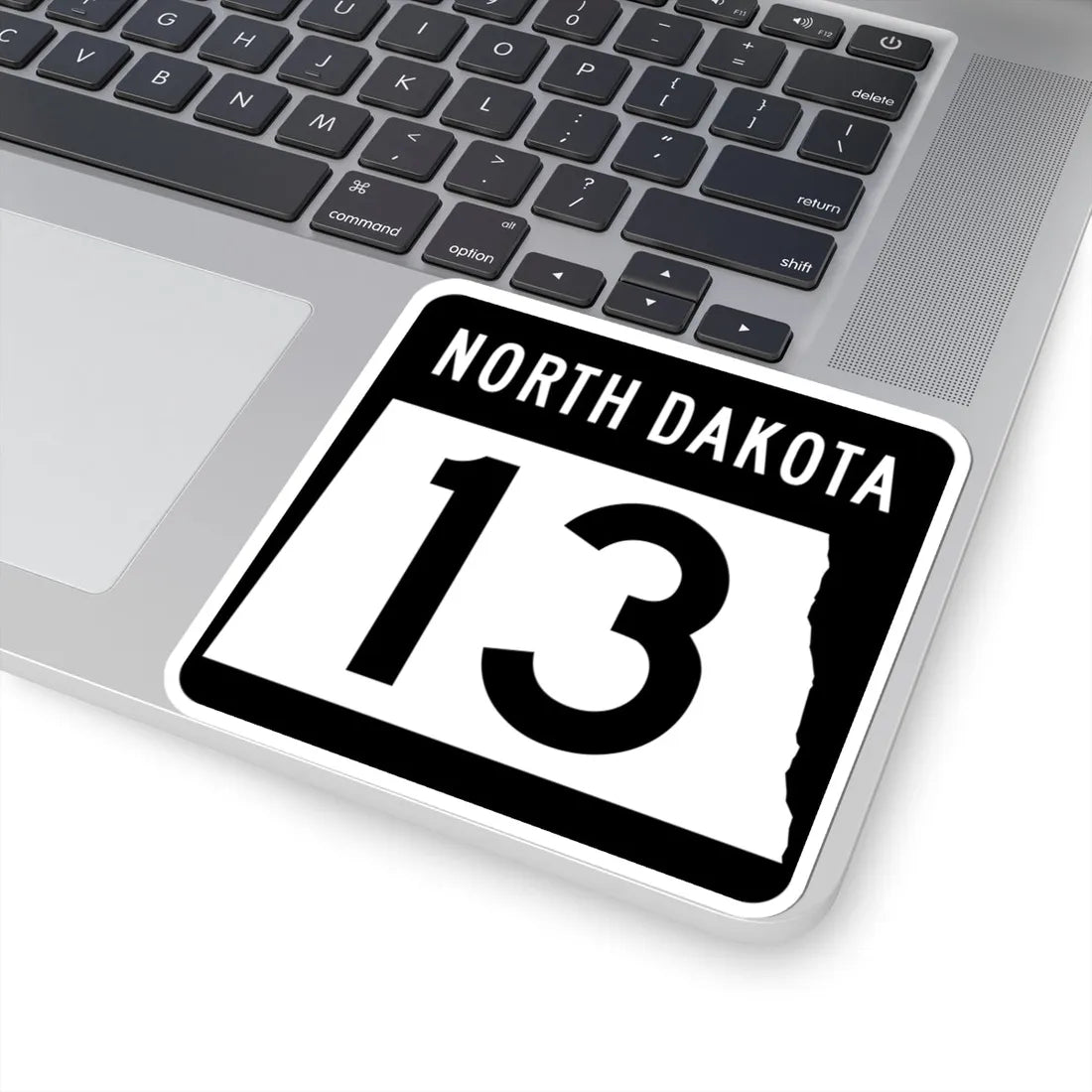 ND-13 2015 (North Dakota) (Road Sign) STICKER Vinyl Kiss-Cut Decal - The Sticker Space
