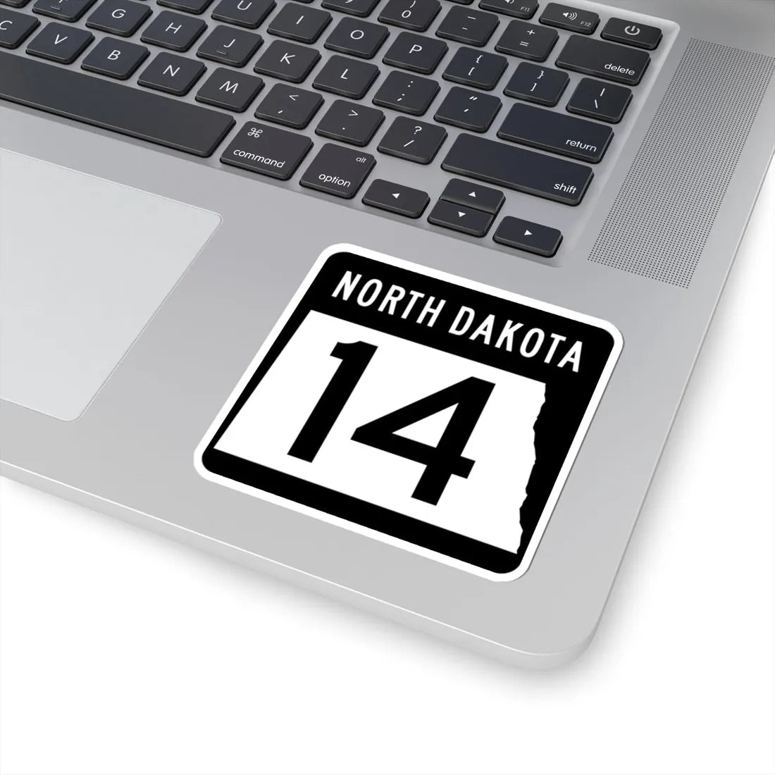 ND-14 2015 (North Dakota) (Road Sign) STICKER Vinyl Kiss-Cut Decal - The Sticker Space